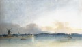 Whit watercolour painter scenery Thomas Girtin